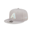 9FIFTY Pastel Patch アリゾナ・ダイヤモンドバックス グレー ライトブルーアンダーバイザー - 13699584-SM | NEW ERA ニューエラ公式オンラインストア