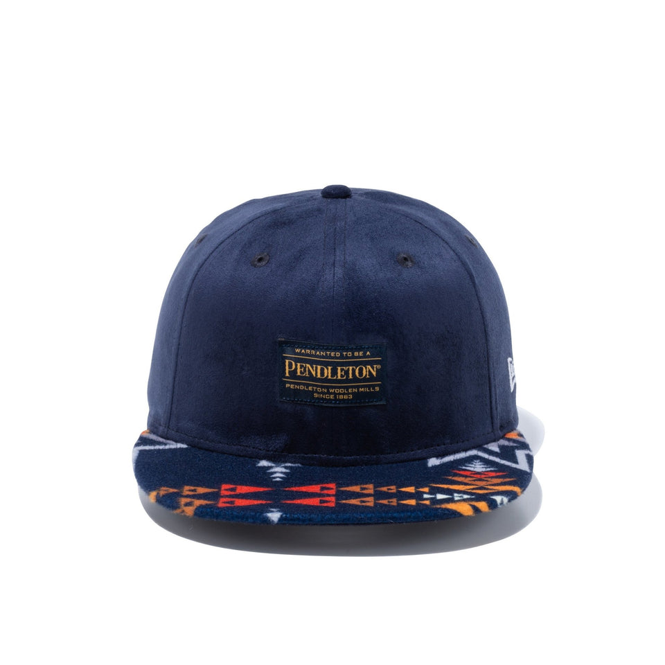 9FIFTY Pendleton ペンドルトン ネイビースエード 【ニューエラ アウトドア】 - 12854343-SM | NEW ERA ニューエラ公式オンラインストア