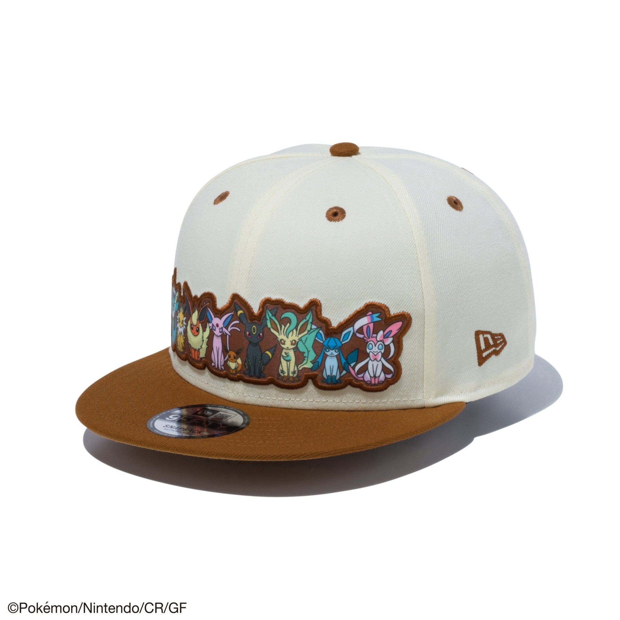 9FIFTY Pokémon ポケモン イーブイフレンズ クロームホワイト ブラウン