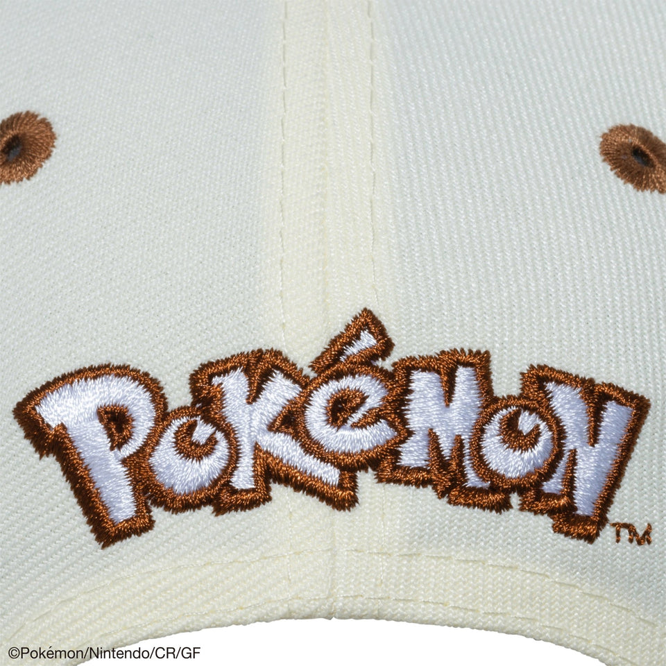 9FIFTY Pokémon ポケモン イーブイフレンズ クロームホワイト ブラウン