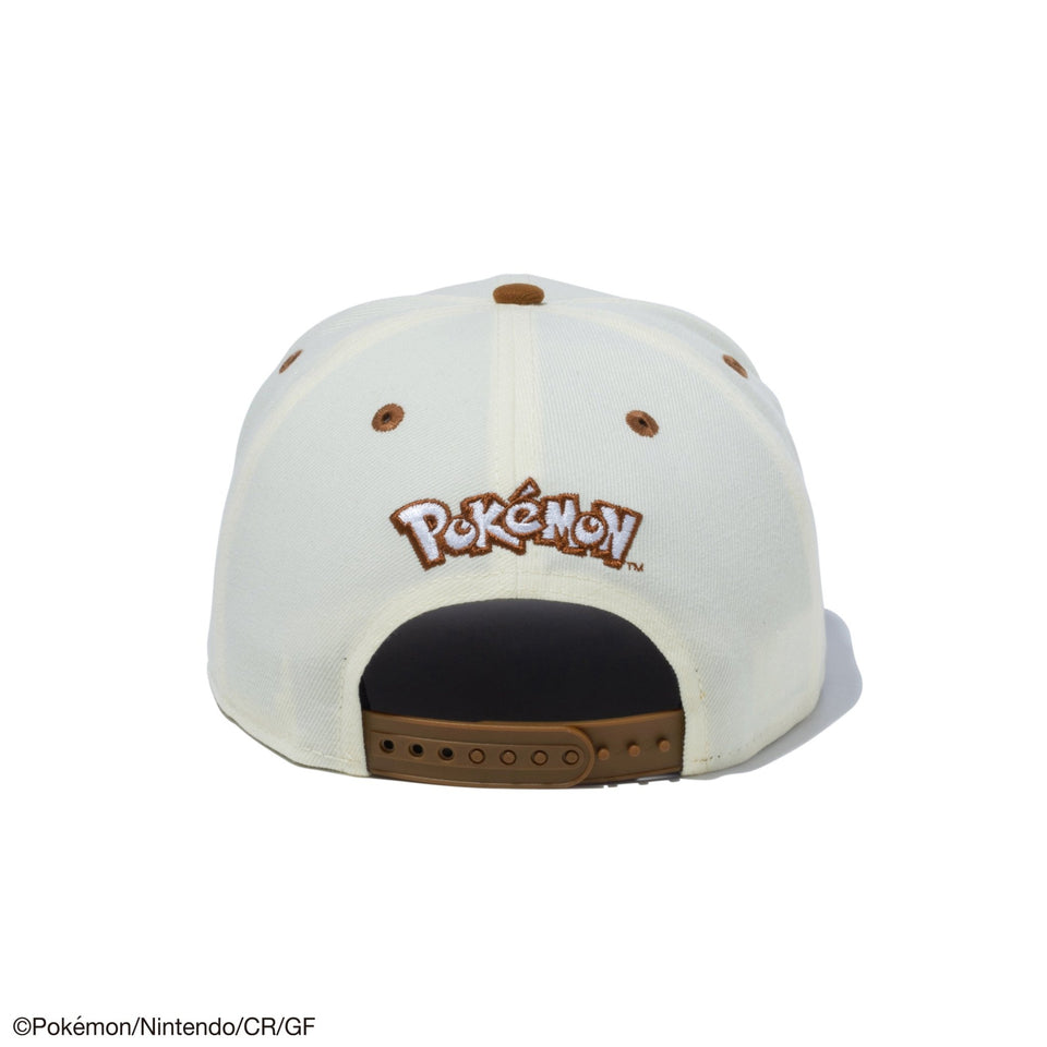 9FIFTY Pokémon ポケモン イーブイフレンズ クロームホワイト ブラウン 