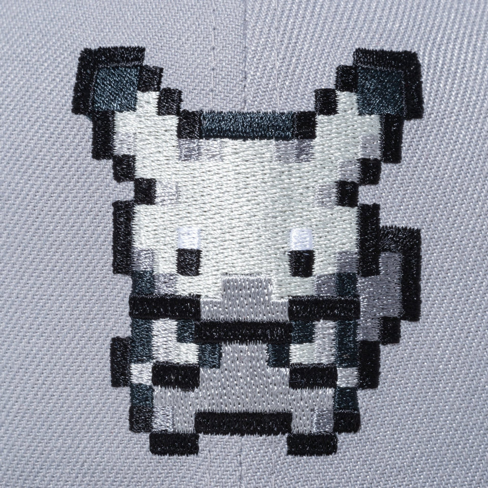 9FIFTY Pokémon ポケモン 8Bit ピカチュウ グレー ブラックバイザー