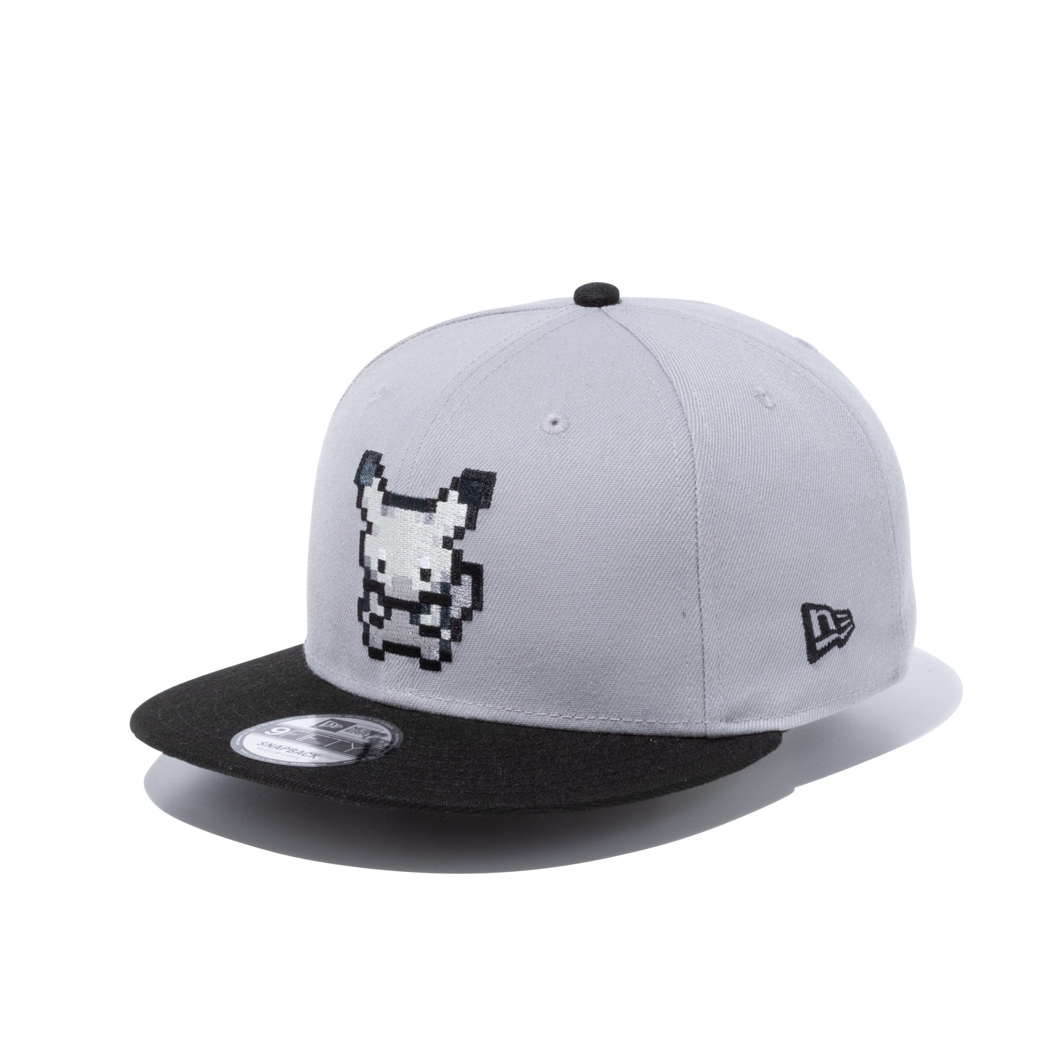 9FIFTY Pokémon ポケモン 8Bit ピカチュウ グレー ブラックバイザー