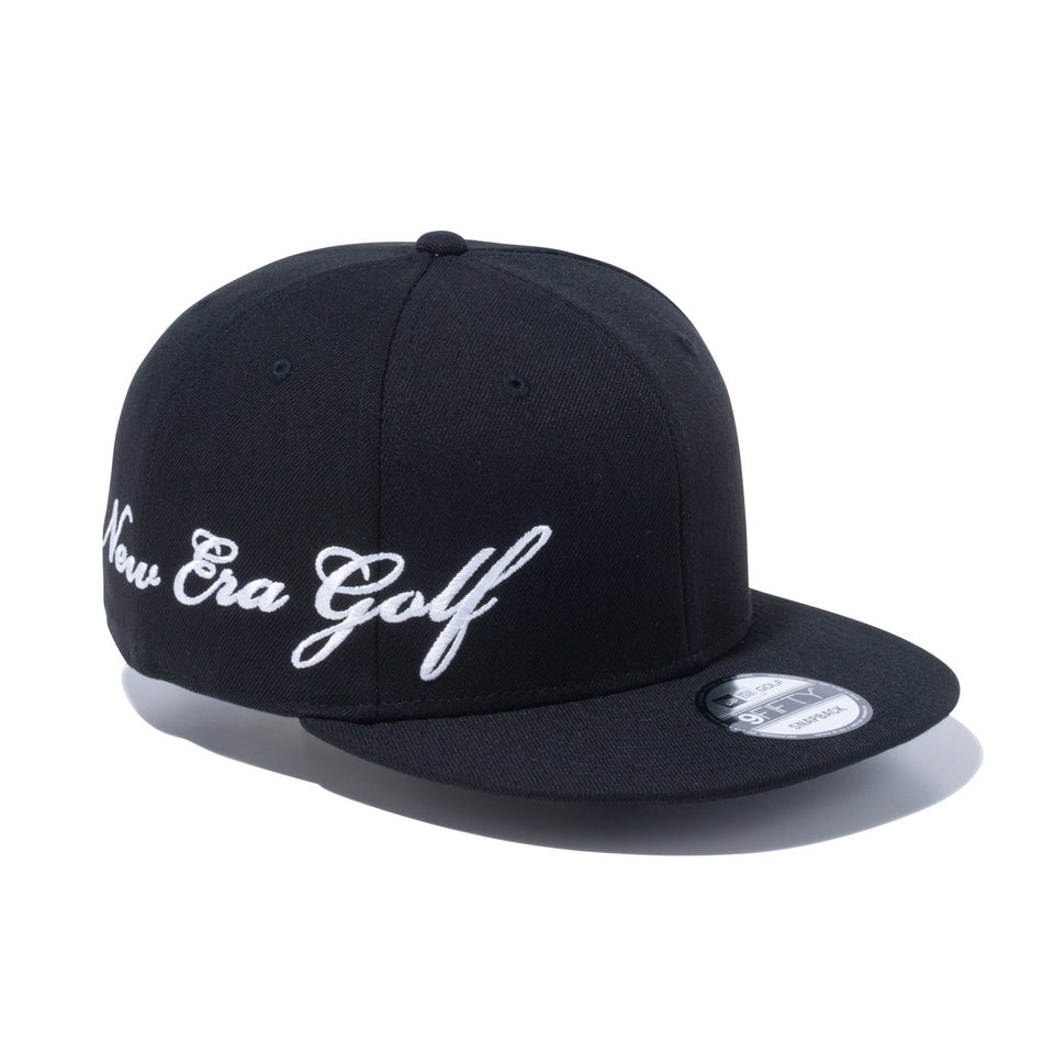 ゴルフ】 9FIFTY Script スクリプト New Era Golf ブラック