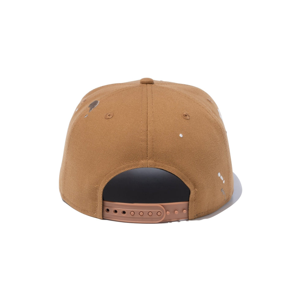 9FIFTY Splash Embroidery ニューヨーク・ヤンキース ウィート - 13750619-SM | NEW ERA ニューエラ公式オンラインストア