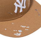 9FIFTY Splash Embroidery ニューヨーク・ヤンキース ウィート - 13750619-SM | NEW ERA ニューエラ公式オンラインストア