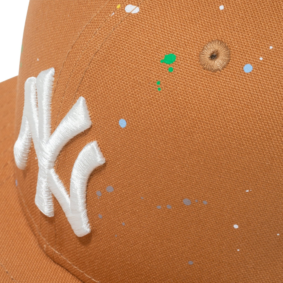 9FIFTY Splash Paint スプラッシュペイント ニューヨーク・ヤンキース ライトブロンズ - 13515854-SM | NEW ERA ニューエラ公式オンラインストア