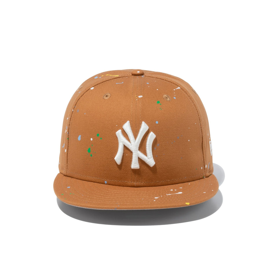 9FIFTY Splash Paint スプラッシュペイント ニューヨーク・ヤンキース ライトブロンズ - 13515854-SM | NEW ERA ニューエラ公式オンラインストア