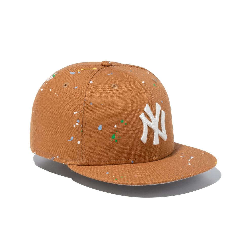 9FIFTY Splash Paint スプラッシュペイント ニューヨーク・ヤンキース ライトブロンズ - 13515854-SM | NEW ERA ニューエラ公式オンラインストア