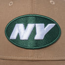 9FIFTY ストレッチスナップ Statue of liberty ニューヨーク・ジェッツ カーキ - 13740180-SM | NEW ERA ニューエラ公式オンラインストア