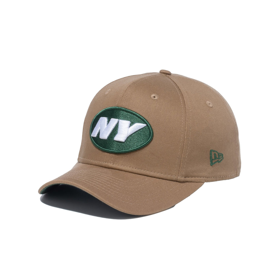 9FIFTY ストレッチスナップ Statue of liberty ニューヨーク・ジェッツ カーキ - 13740180-SM | NEW ERA ニューエラ公式オンラインストア