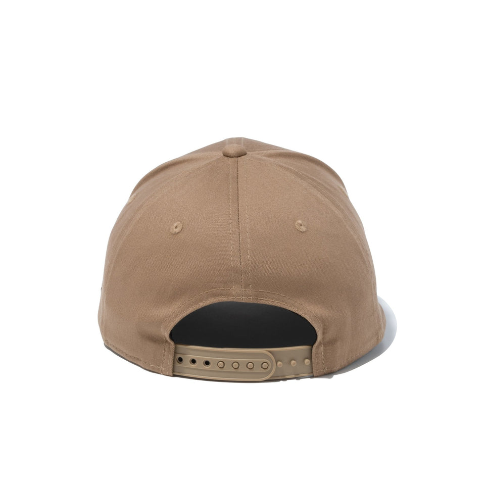 9FIFTY ストレッチスナップ Stretch Cotton Mountain Range Label リフレクターパッチ カーキ【ニューエラアウトドア】 - 13516231-SM | NEW ERA ニューエラ公式オンラインストア