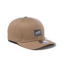 9FIFTY ストレッチスナップ Stretch Cotton Mountain Range Label リフレクターパッチ カーキ【ニューエラアウトドア】 - 13516231-SM | NEW ERA ニューエラ公式オンラインストア