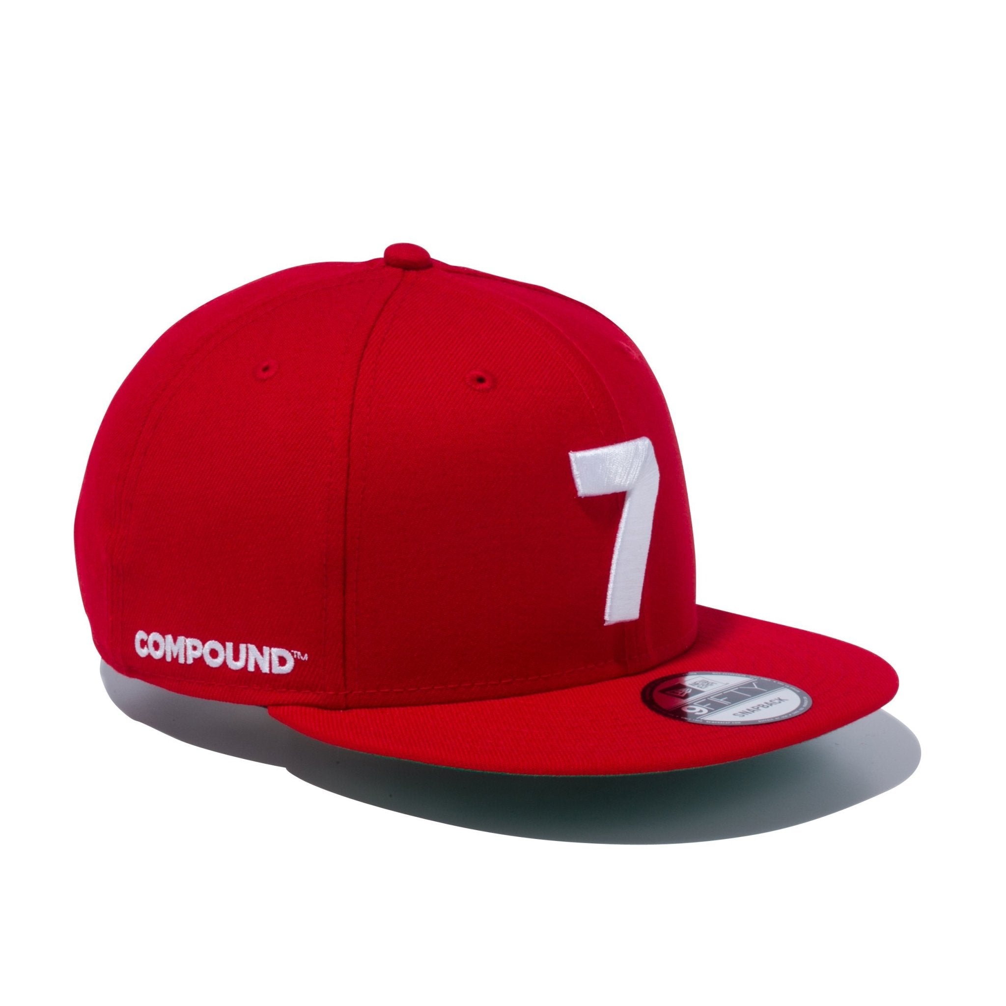 9FIFTY The COMPOUND 7 スカーレット × ホワイト | ニューエラ