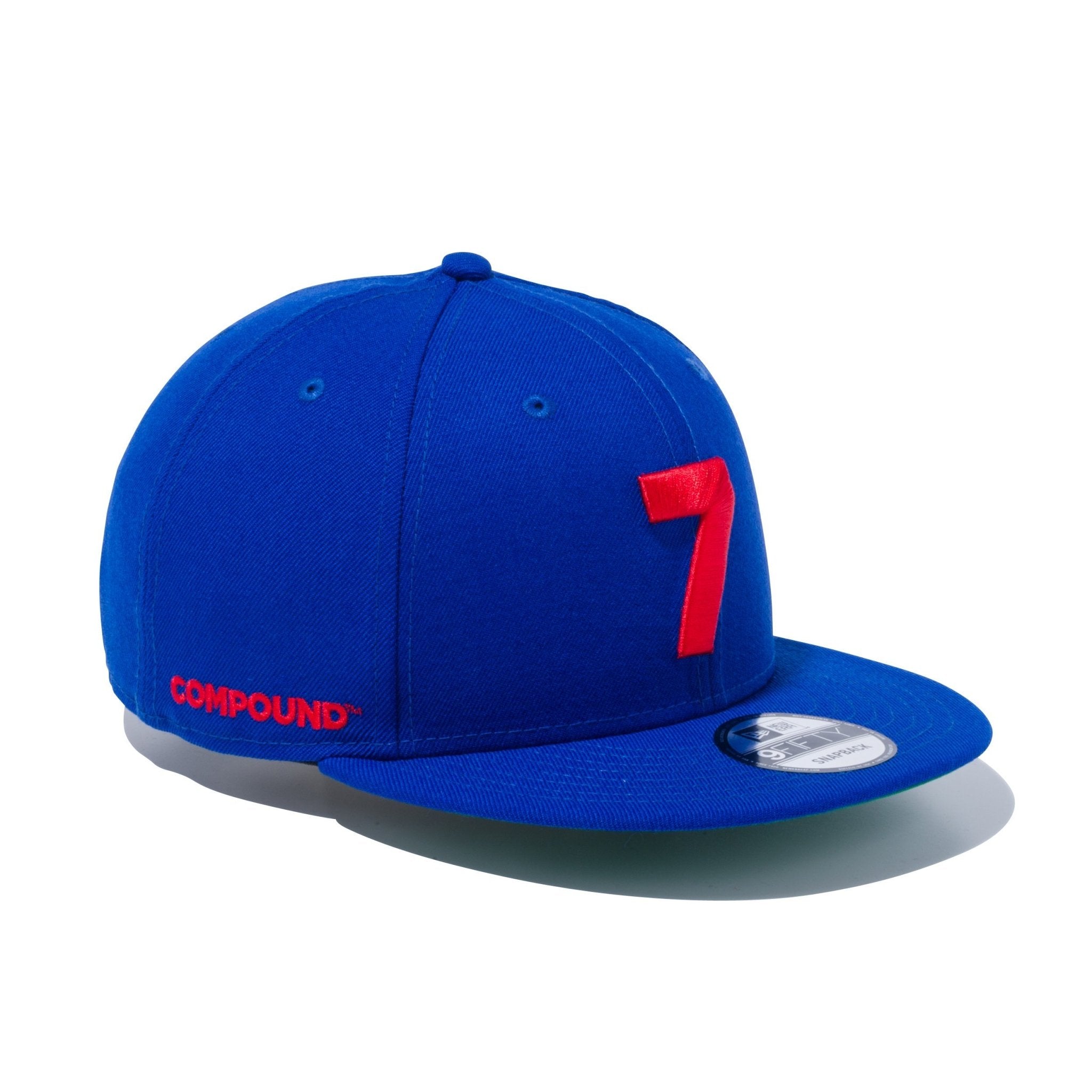 9FIFTY The COMPOUND 7 ブルー × レッド | ニューエラオンラインストア