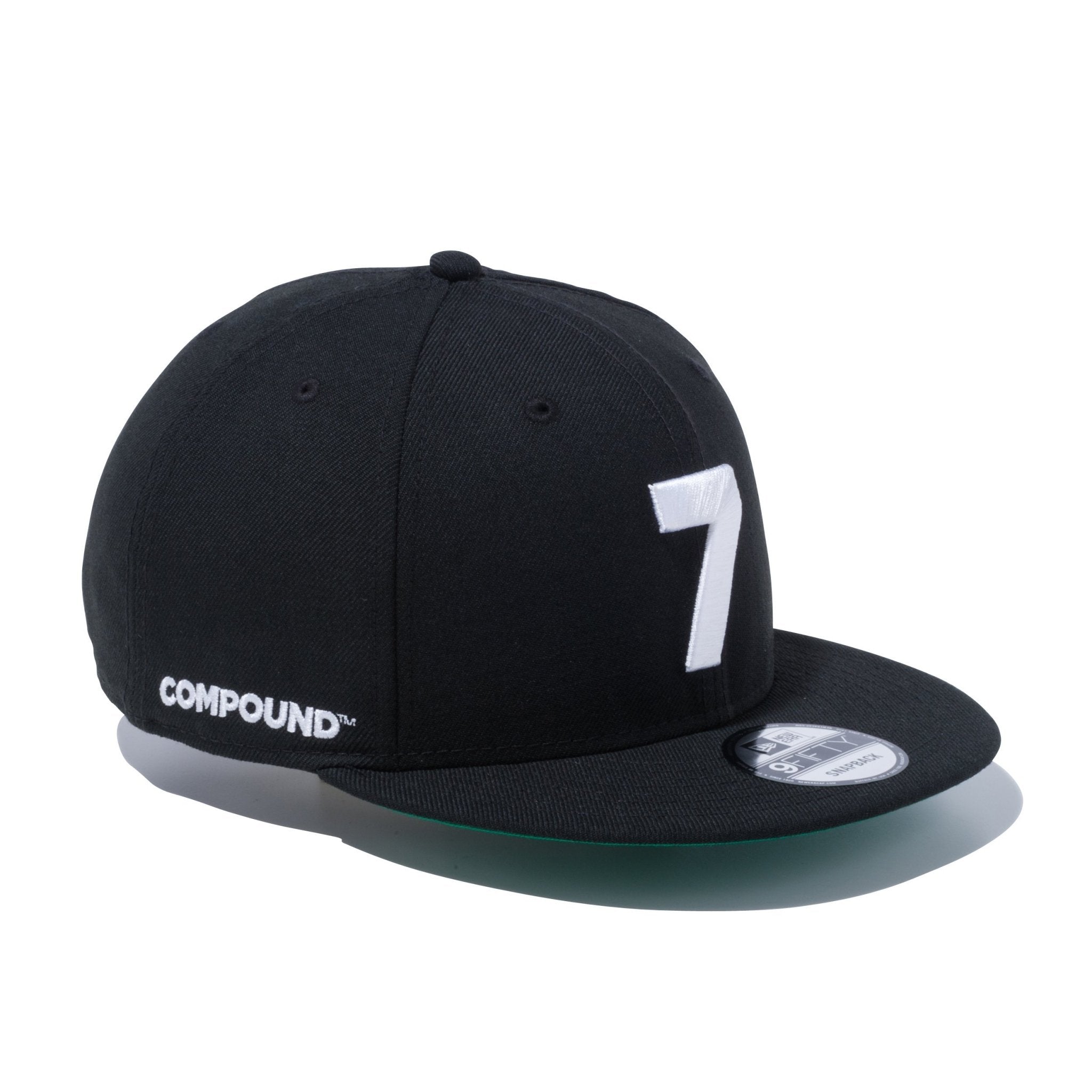 9FIFTY The COMPOUND 7 ブラック × ホワイト | ニューエラ