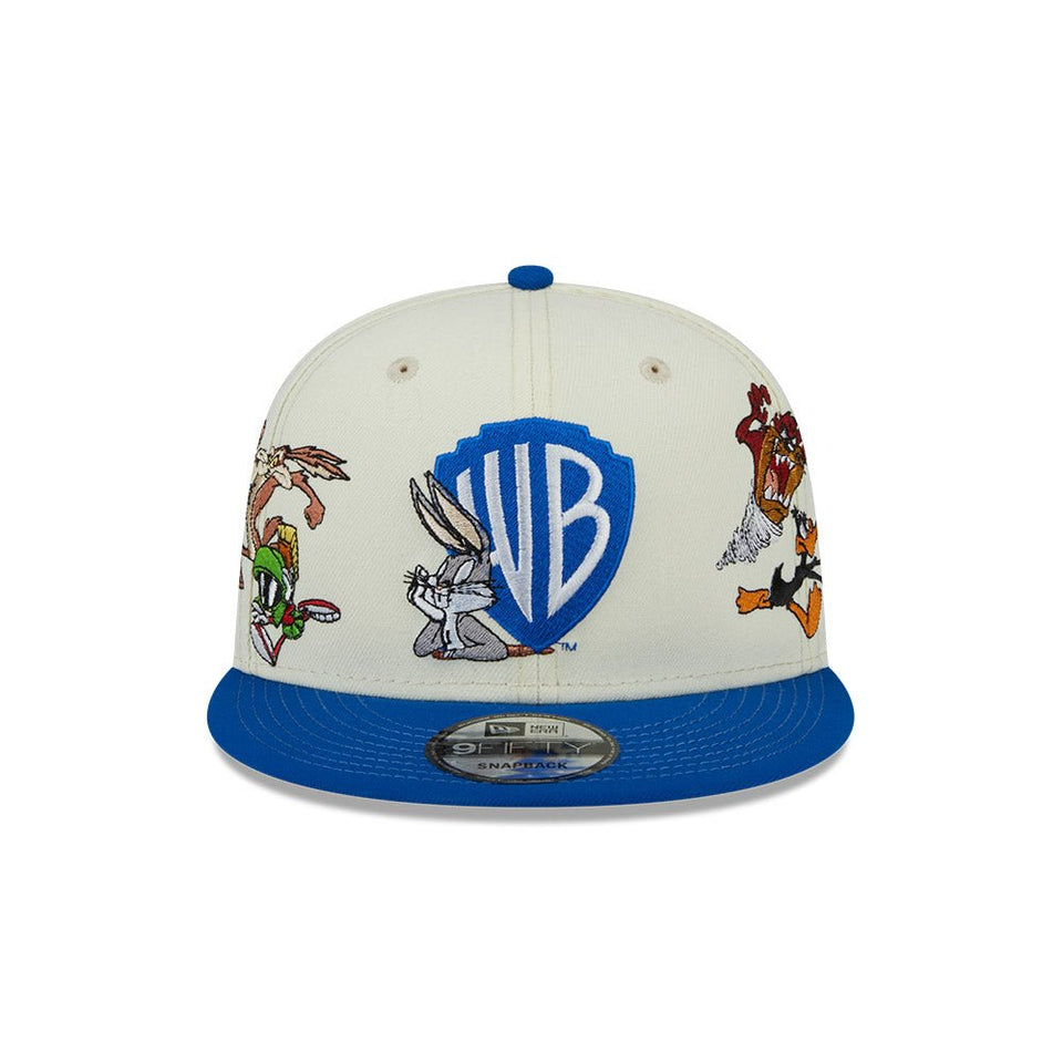 9FIFTY Warner Brother's 100th Anniversary Shield Modern クローム