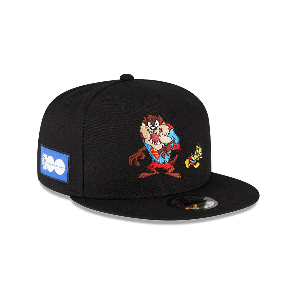 9FIFTY WB 100th Year Looney Tunes x Superhero Mashup Pack タズマニアン・デビル  トゥイーティー ブラック