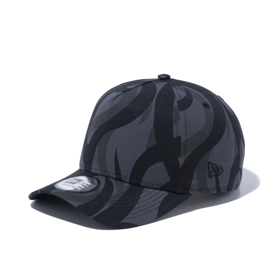 TRIBAL NEWERA 9FIFTY カモ柄 ロゴデザインUSA - 帽子