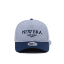 9FORTY A-Frame Basic Fabrics スウェット NEW ERA NEW YORK グレー ネイビーバイザー - 13328291-OSFM | NEW ERA ニューエラ公式オンラインストア