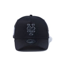 9FORTY A-Frame Black and White ニューヨーク・メッツ ブラック - 13750988-OSFM | NEW ERA ニューエラ公式オンラインストア