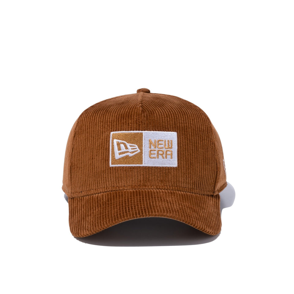 9FORTY A-Frame Box Logo ボックスロゴ コーデュロイ キャメル