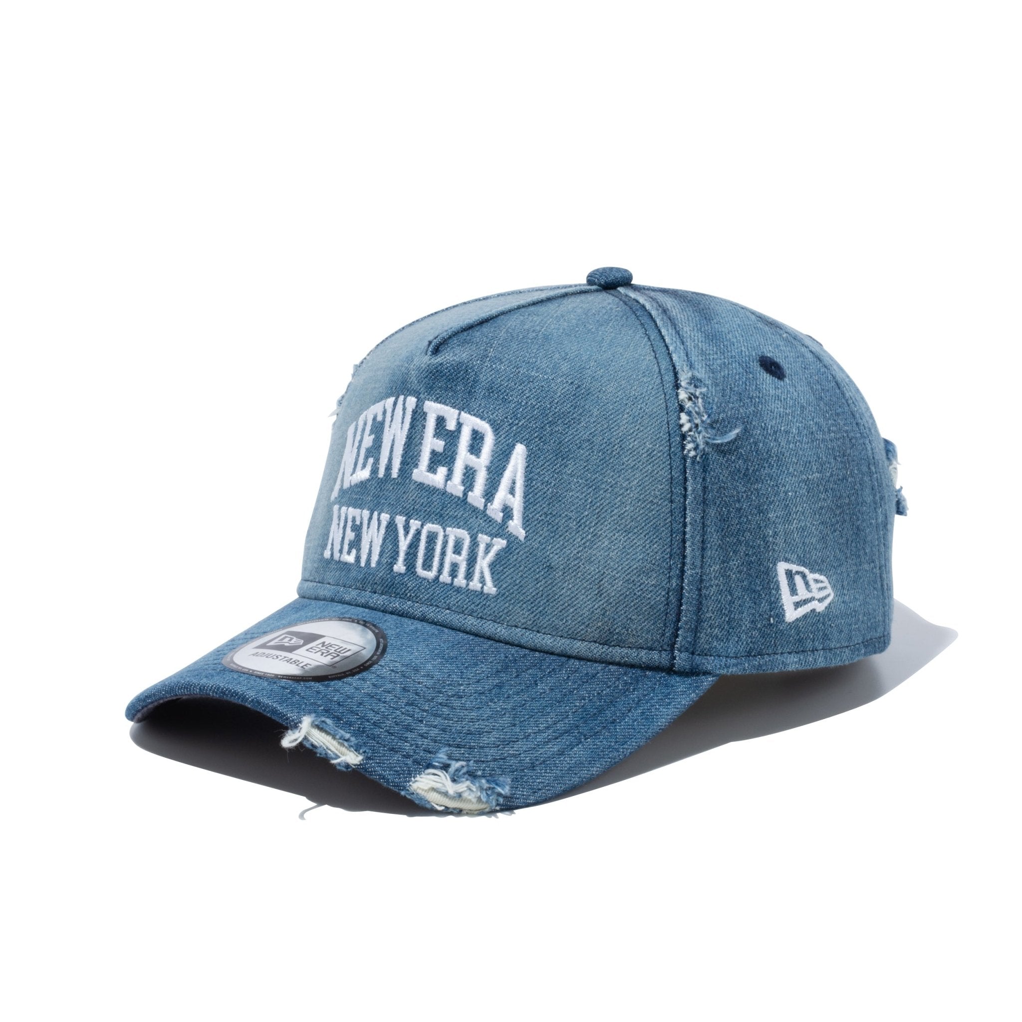 9FORTY A-Frame Denim Custom NEW ERA NEW YORK ウォッシュドデニム