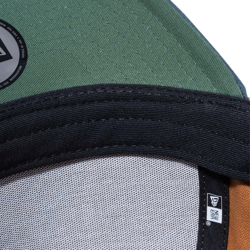 9FORTY A-Frame Duck Canvas ダックキャンバス Walcome to New Era ライトブロンズ グリーンスウェードバイザー【ニューエラアウトドア】 - 13327708-OSFM | NEW ERA ニューエラ公式オンラインストア