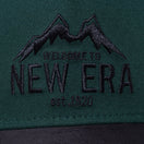 9FORTY A-Frame Duck Canvas ダックキャンバス Walcome to New Era ダークグリーン ブラックスウェードバイザー【ニューエラアウトドア】 - 13327709-OSFM | NEW ERA ニューエラ公式オンラインストア