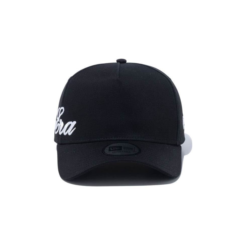 9FORTY A-Frame Essential エッセンシャル Script Logo スクリプトロゴ ブラック - 14109752-OSFM | NEW ERA ニューエラ公式オンラインストア