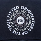 【ゴルフ】 9FORTY A-Frame Laser Perforated サークルロゴ ネイビー × スノーホワイト/グレートーン - 13517970-OSFM | NEW ERA ニューエラ公式オンラインストア