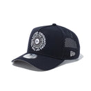 【ゴルフ】 9FORTY A-Frame Laser Perforated サークルロゴ ネイビー × スノーホワイト/グレートーン - 13517970-OSFM | NEW ERA ニューエラ公式オンラインストア