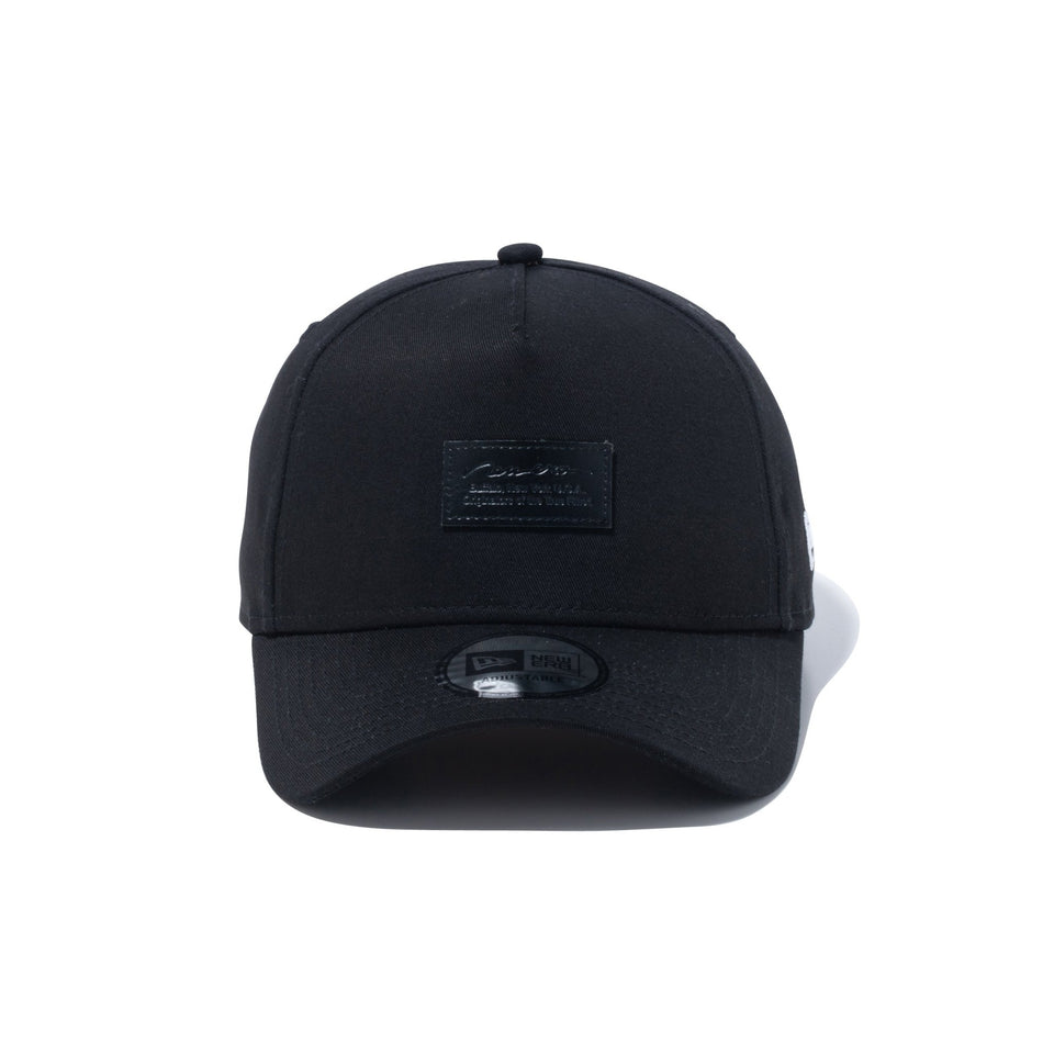 9FORTY A-Frame Leather Patch ブラック - 13750994-OSFM | NEW ERA ニューエラ公式オンラインストア