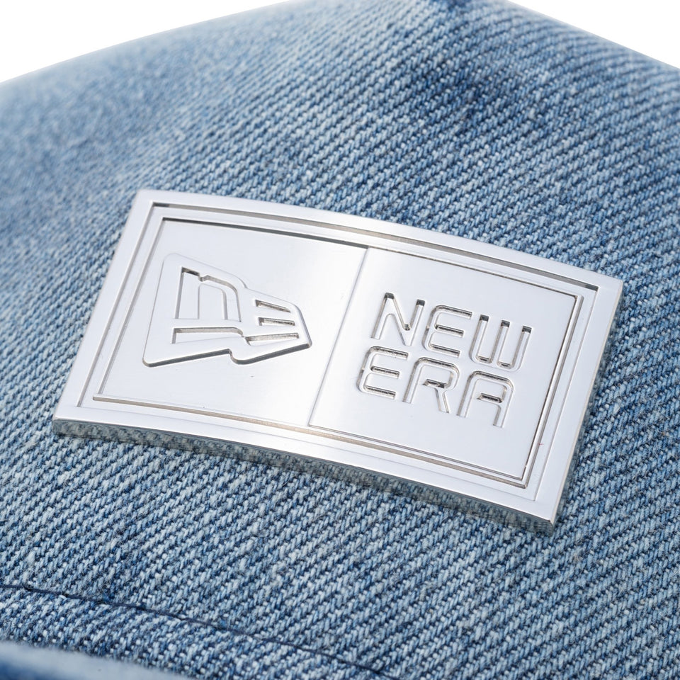 【ゴルフ】 9FORTY A-Frame トラッカー Metal Box Logo メタルプレート ウォッシュドデニム × シルバーメタルプレート - 13517934-OSFM | NEW ERA ニューエラ公式オンラインストア