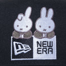 9FORTY A-Frame miffy ミッフィー ボックスロゴ ブラック - 13328267-OSFM | NEW ERA ニューエラ公式オンラインストア