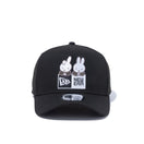 9FORTY A-Frame miffy ミッフィー ボックスロゴ ブラック - 13328267-OSFM | NEW ERA ニューエラ公式オンラインストア