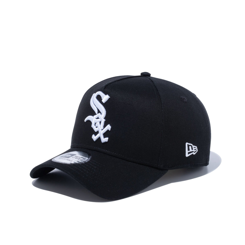 9FORTY A-Frame MLB Side Patch シカゴ・ホワイトソックス ブラック - 13328262-OSFM | NEW ERA ニューエラ公式オンラインストア