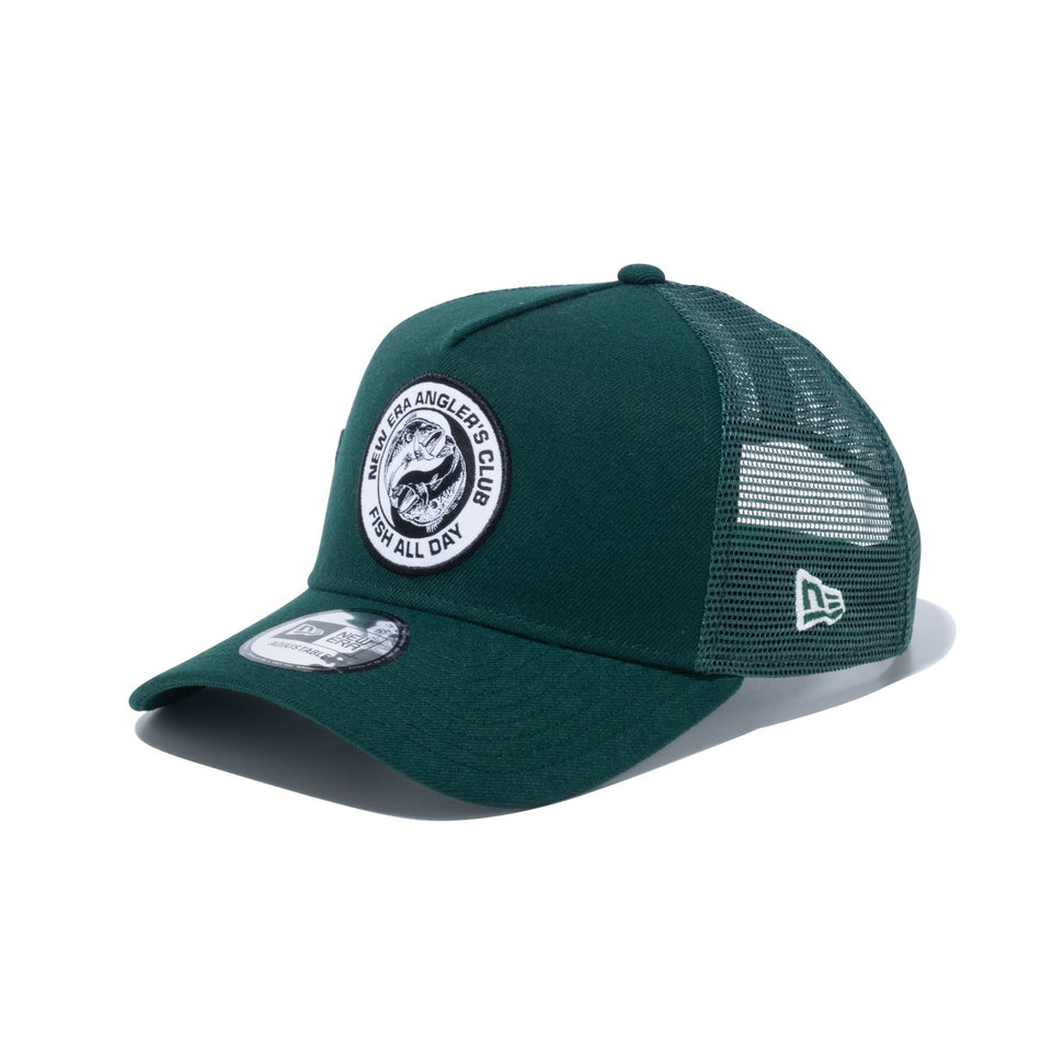 9FORTY A-Frame トラッカー New Era Angler's Club ブラックバス