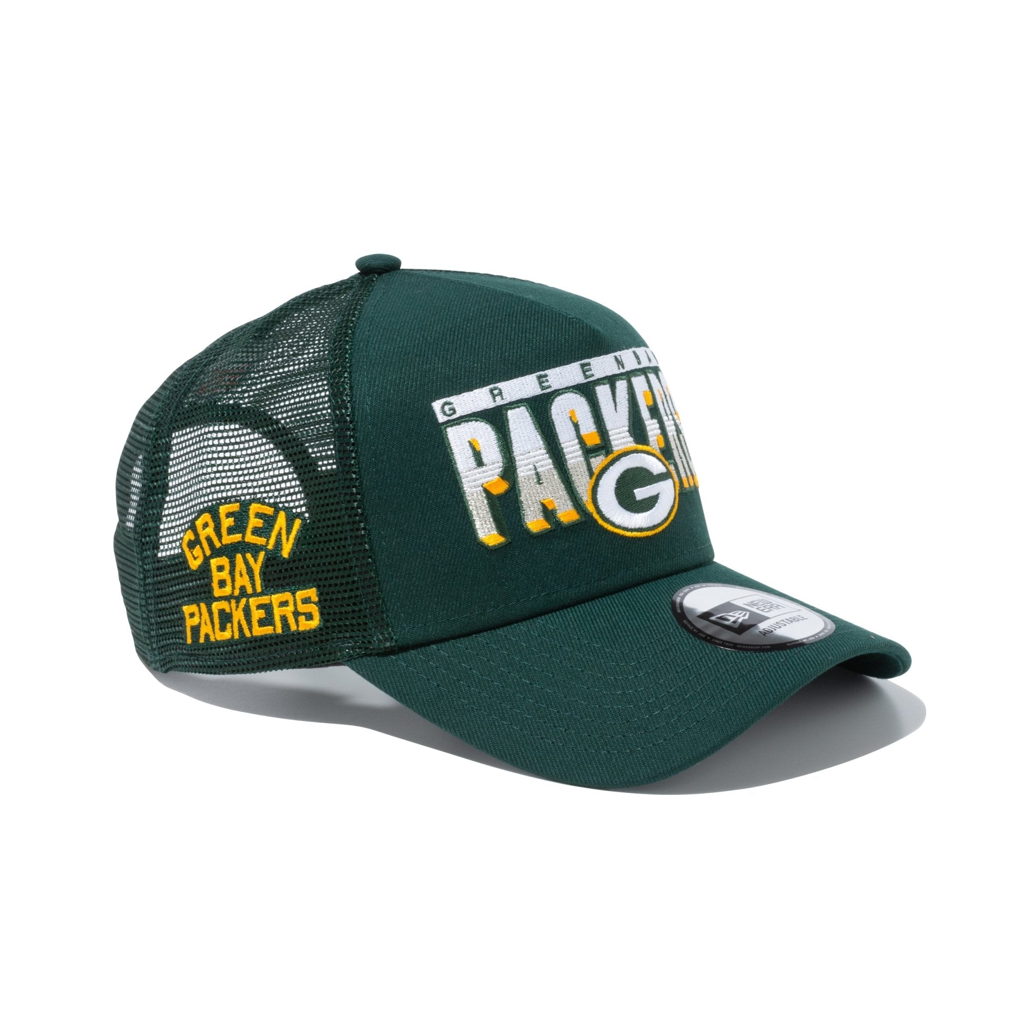 9FORTY A-Frame トラッカー NFL Trucker Cap グリーンベイ・パッカーズ