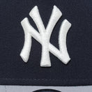 【ゴルフ】9FORTY A-Frame On Par New York Yankees ニューヨーク・ヤンキース ネイビー/グレー - 13517960-OSFM | NEW ERA ニューエラ公式オンラインストア