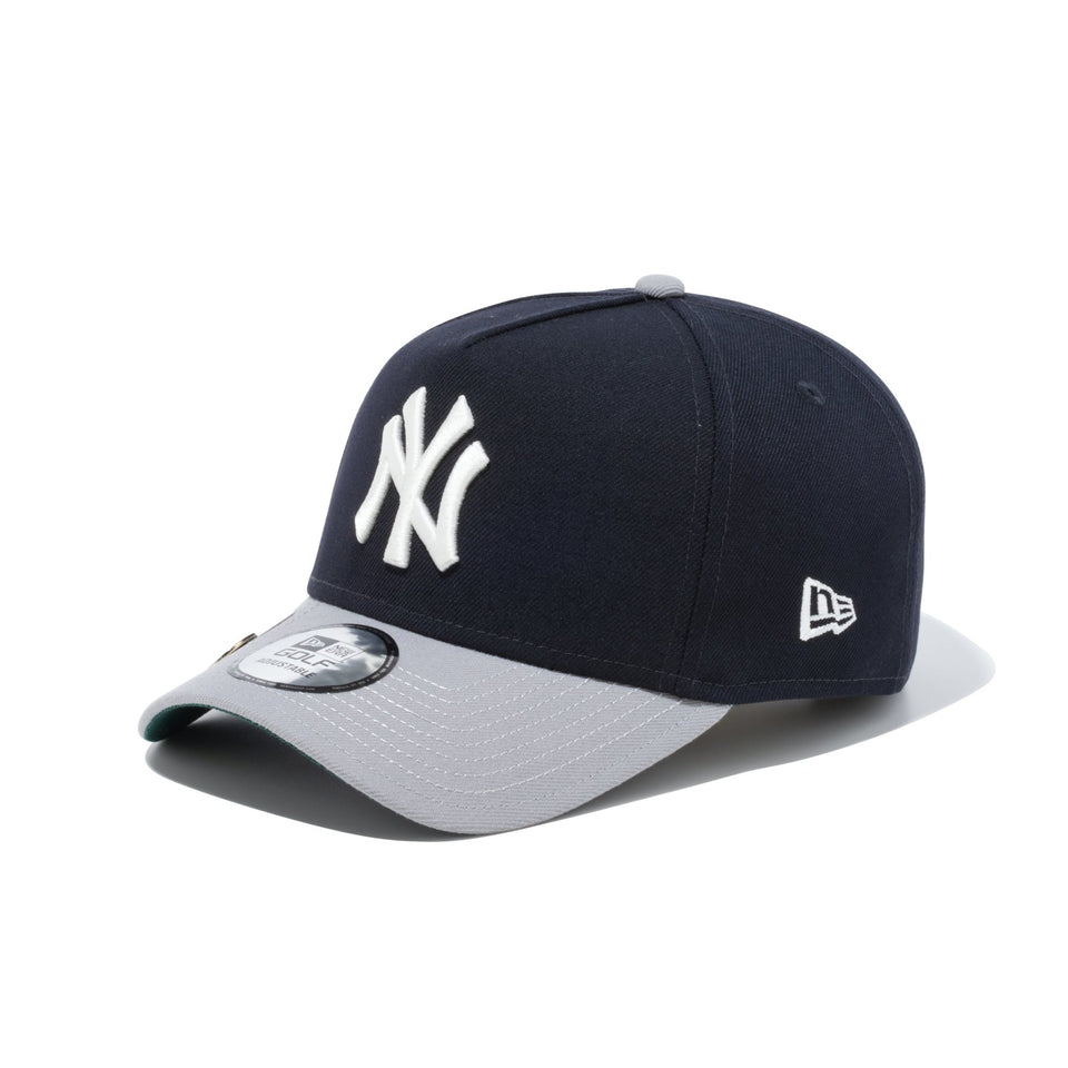 【ゴルフ】9FORTY A-Frame On Par New York Yankees ニューヨーク・ヤンキース ネイビー/グレー - 13517960-OSFM | NEW ERA ニューエラ公式オンラインストア