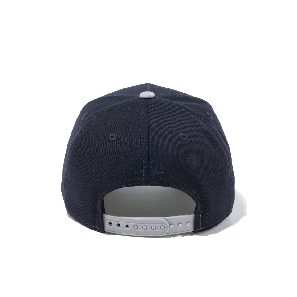 【ゴルフ】9FORTY A-Frame On Par New York Yankees ニューヨーク・ヤンキース ネイビー/グレー - 13517960-OSFM | NEW ERA ニューエラ公式オンラインストア