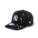 9FORTY A-Frame Splash Embroidery スプラッシュエンブロイダリー ニューヨーク・ヤンキース ブラック × スノーホワイト - 13515964-OSFM | NEW ERA ニューエラ公式オンラインストア