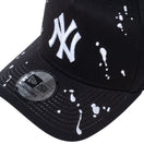 9FORTY A-Frame Splash Embroidery スプラッシュエンブロイダリー ニューヨーク・ヤンキース ブラック × スノーホワイト - 13515964-OSFM | NEW ERA ニューエラ公式オンラインストア