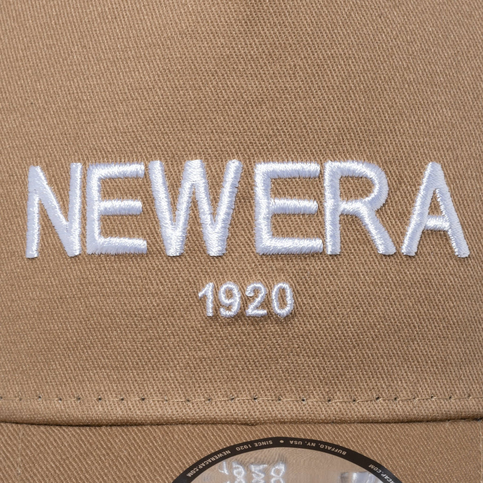 9FORTY A-Frame トラッカー Stars NEW ERA 1920 カーキ - 13515933-OSFM | NEW ERA ニューエラ公式オンラインストア