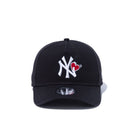 9FORTY A-Frame With Heart ニューヨーク・ヤンキース ブラック - 13328307-OSFM | NEW ERA ニューエラ公式オンラインストア