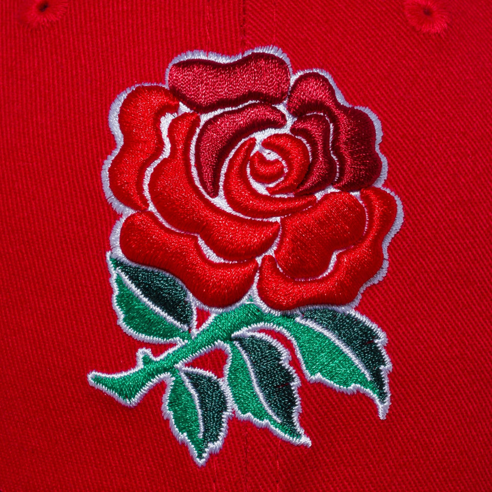 9FORTY England Rugby イングランドラグビー エンブレム レッド - 12556415-OSFM | NEW ERA ニューエラ公式オンラインストア