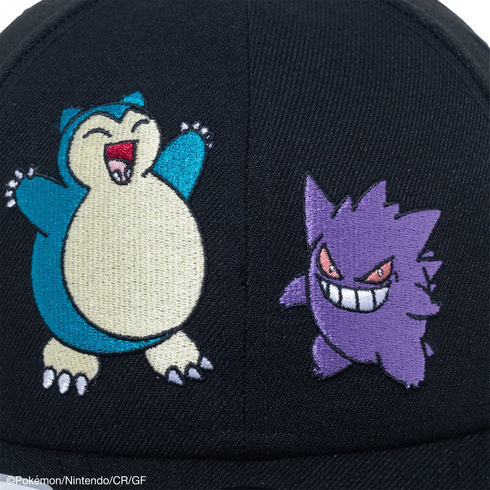 ゴルフ】 9FORTY On Par Pokémon ポケモン カビゴン ゲンガー ブラック | ニューエラオンラインストア