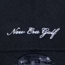 【ゴルフ】 9FORTY Script スクリプト New Era Golf ブラック - 13763003-OSFM | NEW ERA ニューエラ公式オンラインストア