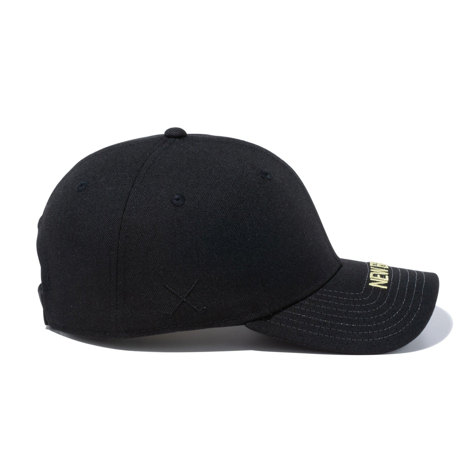 【ゴルフ】 9FORTY Word Mark ワードマークロゴ ブラック × レモンフルッフ - 13517918-OSFM | NEW ERA ニューエラ公式オンラインストア